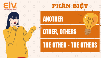 Phân biệt Another, Other, Others, The other và The others